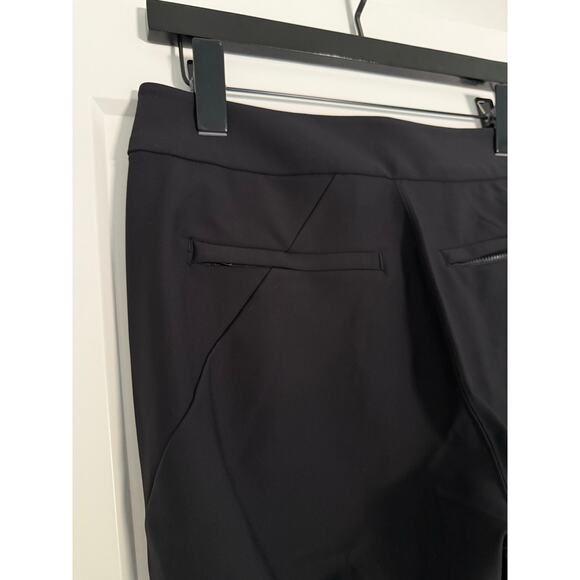 $148 Athleta Stellar Flare Trouser - Size 6 - Black - Picture 9 of 11